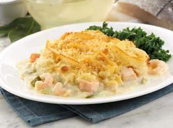 Fast Food & Main Course Fish & Seafood Cost Price kg/ptn per unit 90501 Paramount Luxury Fish Pie 12 x 400g 3.79 45.