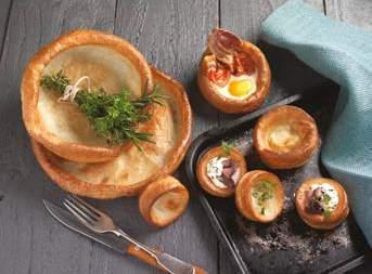 82 King prawns in a light, crispy batter. 57465 Plain Omelettes Refer to our range of yorkshire puddings 15444 Chefs' Selections by Caterforce 28 x 6 0.47 13.