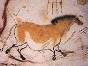 Lascaux, France). Estimated to be 16,000 years old.