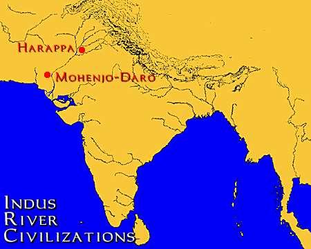 BCE: Harappa and Mohenjo Daro.