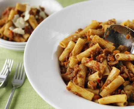 HEARTY VEGETABLE BOLOGNESE READY IN APPROX.