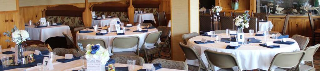 THE NORTHWOODS ROOM Located on the ground level of Big Sandy Lodge & Resort, this 1,500 sq. ft.