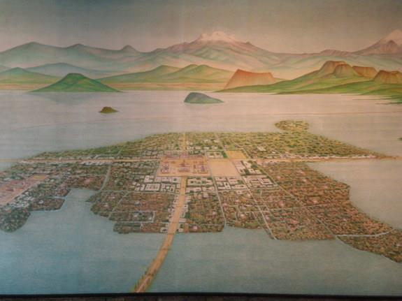 AZTEC EMPIRE was the central (or capital) city.