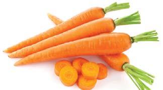 Carrots Processed Carrot supplies are steady and moving well with both regular Orange color and Rainbow color supplies.