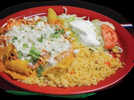 60 Pollo Tapatio One grilled chicken breast topped with our spicy cheese sauce. Served with rice, beans, pico de gallo and tortillas-14.