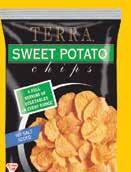 A Superior Snacking Experience! Terra is the leader in vegetable and fruit chips.