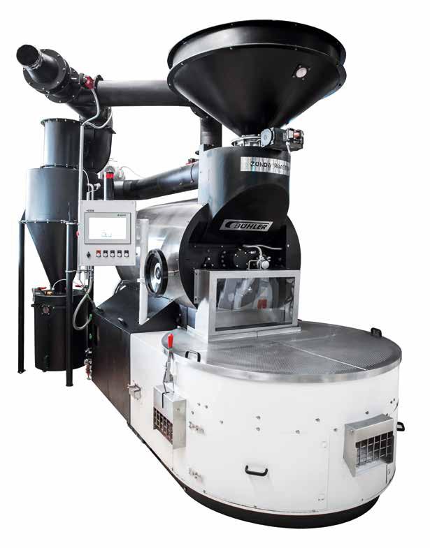 100 150 kg/h (product-/recipedependent) Continuous roasting The modular AeroRoast, which can also be used for drying nuts, features a controlled dual-plenum air flow that ensures that air is