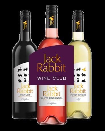 WINE LIST Jack Rabbit is an exclusive brand of wine that cannot be found on the high street.