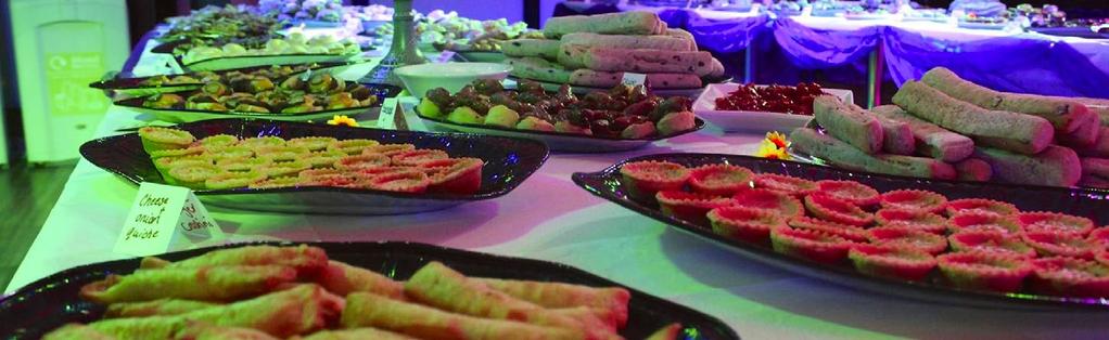TALK TO US ABOUT PUTTING TOGETHER A BESPOKE FOOD MENU FOR YOUR EVENT We can cater from 3 to 300 people BUFFET SELECTION CLASSIC 6.