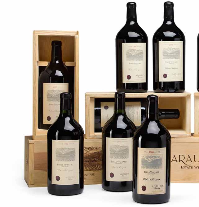 A Complete Vertical of Araujo estate Cabernet Sauvignon, Eisele Vineyard from a Distinguished West Coast Collector. The famed Eisele in its most revered expression.