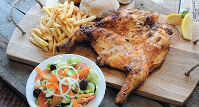 95 A soft succulent chicken breast on a Portuguese roll with Prego Flame Grilled Chicken Breast R 89.