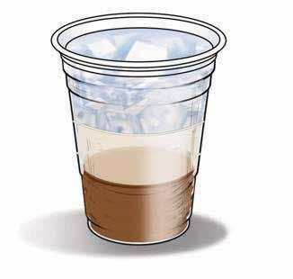 Tazo Iced Chai Tea Latte ICED TEA Ingredients 12 fl. oz. 16 fl. oz. 24 fl. oz. Tazo Chai Concentrate 3 fl. oz. 5 fl. oz. 7 fl. oz. Chilled Milk 3 fl. oz. 5 fl. oz. 7 fl. oz. Ice Fill to 1 / 4 " below rim.