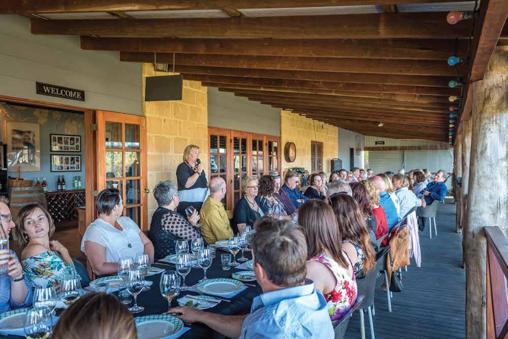 Marketing People are invited to taste and sip their way through some of the best food and wine in Western Australia as an integral core message of the program.