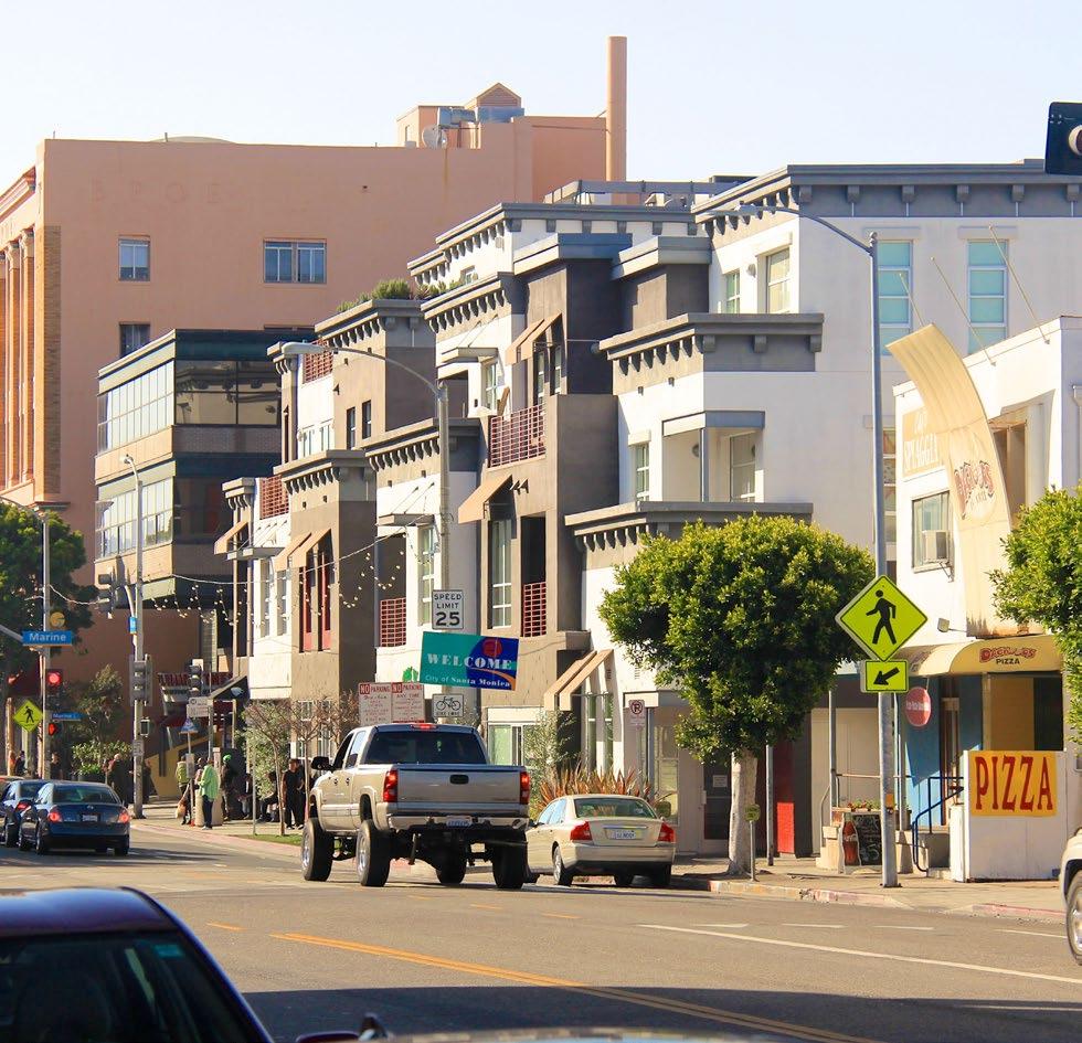 ABOUT THE AREA The Surrounding Area Main Street Santa Monica has long been a thriving neighborhood retail street.