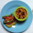 SNACK Mini bowl of curried rice salad and mixed peppers Suggested portion sizes Curried rice salad Mixed peppers Milk 1-4 year olds As shown in the photo 45g 1-2 year olds 3-4 year olds 50g These