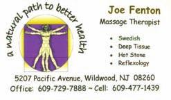 Hands on Health Hands on Health We are happy to announce our move and new practice location: 5207 PACIFIC AVENUE (between Bennett & Hildreth Avenues) WILDWOOD, NJ 08260 609-729-7888 Massage Therapy