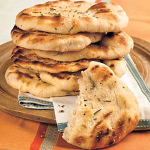 Cooking Breakfasts Breakfast Flat breads These flat breads are easy to prepare and only take a few minutes to cook.