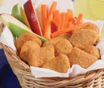 Our breaded and cooked products make wonderful appetizers, party trays, entrees or recipe components. 4003 Breaded Breast Patties 3 53 10.61 4007 Breaded Breast Patties 4.2 38 10.