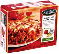 (excludes hash browns) Stouffer s or Lean Cuisine Entrees Select Varieties 6-1.88 oz.