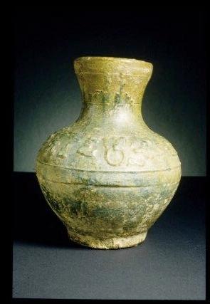vase, found in Jambi, Sumatra. h: 36.