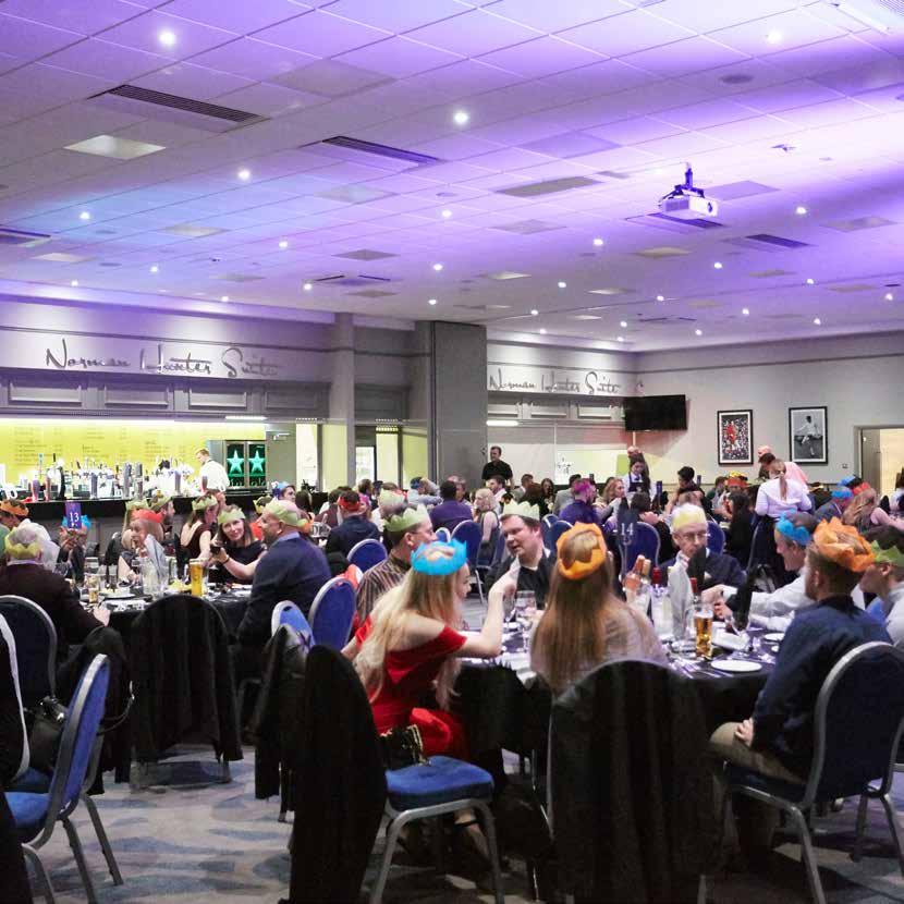 PRIVATE PARTIES AND EXCLUSIVE hire As well as mixed parties, at Elland Road we can offer exclusive hire of our suites for parties of 10-1000. Package includes crackers and novelties.