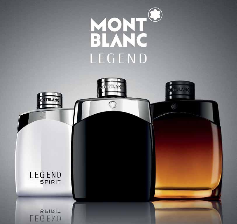NEW! MONTBLANC LEGEND SPIRIT A powerfully modern scent designed for a passionate man who yearns to explore new horizons. 1.7 oz Eau de Toilette $56 Compare at $70 3.