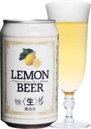 Product Specification December, 2016 Japanese English Category Origin レモンビール Lemon Beer Light Beer (Fruit Beer) Japan Image Content 350 ml # of cans 24 cans/ case ALC 4.