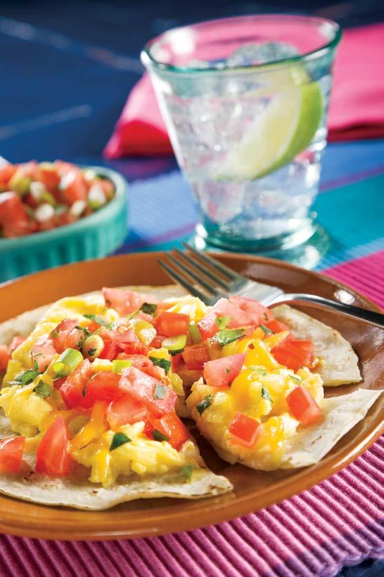 Huevos Rancheros with Fresh Salsa A healthy version of a classic breakfast dish!