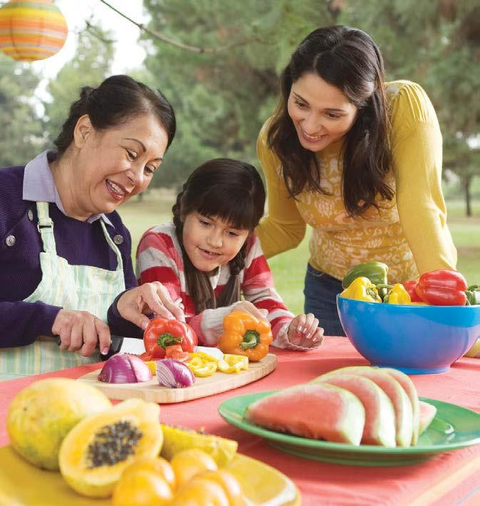 Be a Champion for Change in Your Kitchen You can become a Champion for Change for your family by making meals and snacks packed with plenty of fruits and vegetables.