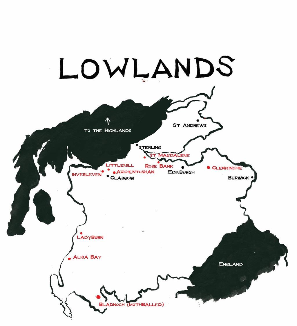 There s more distillation in the Lowlands than any other Scottish region, but its days as a significant single malt player are consigned to history.