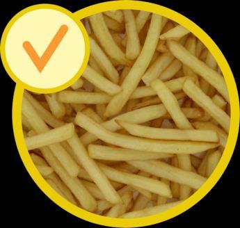 guides for the cooking of French fries and preparing