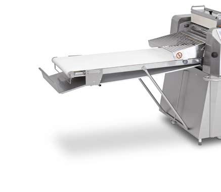 This means that you don t need a separate manual sheeter in your bakery.