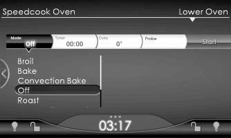 Moving through Menu Levels In the Speedcook Oven, you navigate from the Main Menu to reach the settings for the food item you want to cook.