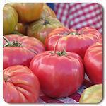 The most popular of the "black" tomatoes for its outstanding flavor and texture.