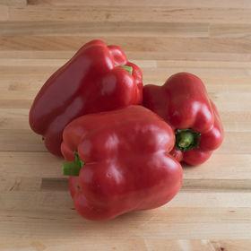 Bell Peppers Red Knight Get a jump on the season with a large, early, green-tored