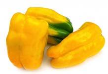 Sweet Peppers: Yellow Bell Pepper Sweet, beautiful, and delicious, this yellow bell is wonderful alone or paired with a Red.