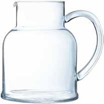 Shaped like a traditional milk creamer the Guinguette jug is a great addition to any bar or table, the large capacity is