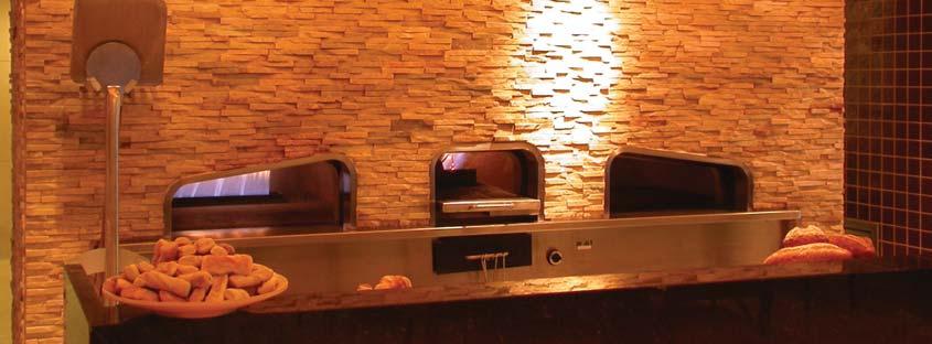Ovens can be extended, reshaped or have a multiple of accessories added to create a spectacular feature