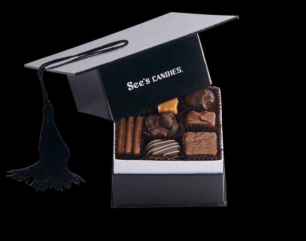 Give your graduate chocolate-covered congratulations with