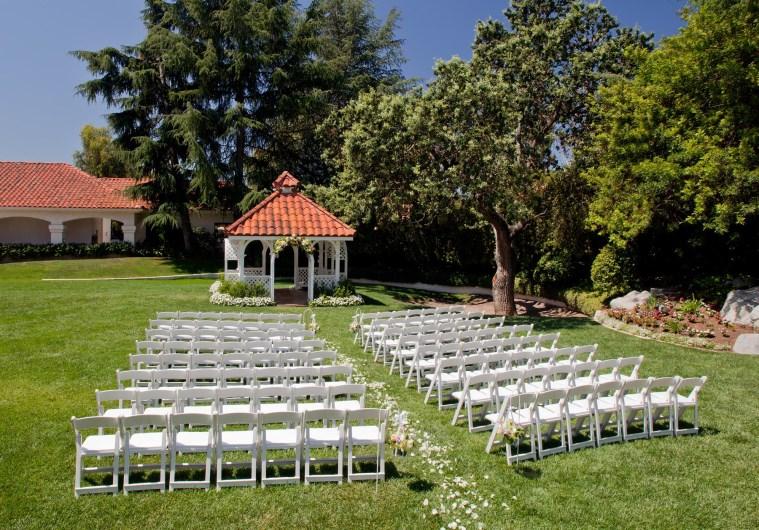 Ceremony Garden Gazebo This lovely venue is set beside a beautiful landscaped garden with a cascading waterfall.