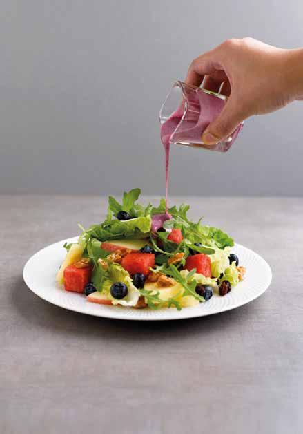 SALADS Our Creamy Blueberry dressing is made from real