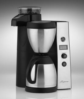 Model #455 CoffeeTEAM Therm 10-cup, Digital Coffee Maker/ Burr