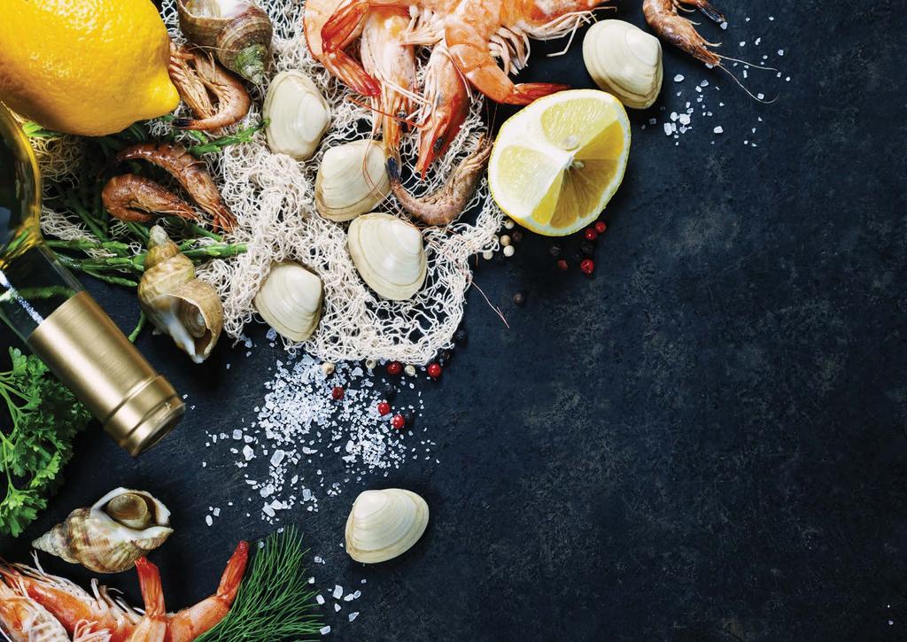 Seafood Buffet 4 HOURS @ $159PP Seafood buffet including oysters, prawns, bugs and crabs, 4 hot buffet dishes, selection of salads and desserts 4 hour premium beverage package including French