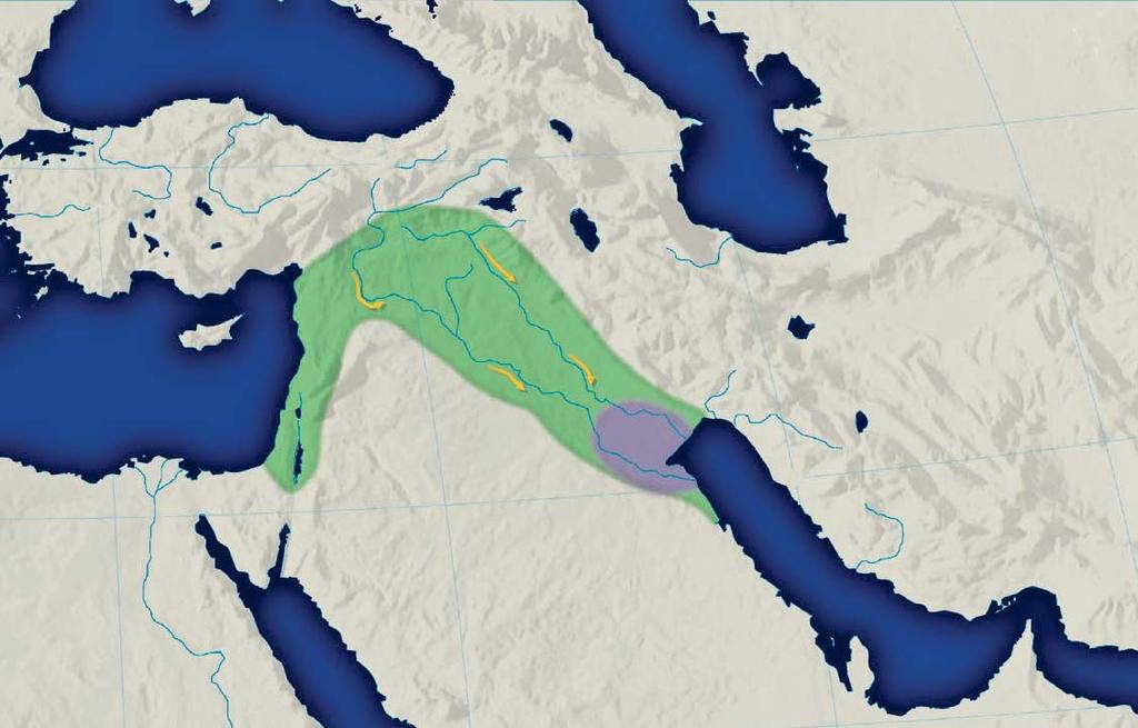 30 E The Fertile Crescent, 2500 BC Explore ONLINE! 50 E C a s p i a n 40 N 40 E Tigris Mediterranean Sea ANATOLIA TAURUS MTS.