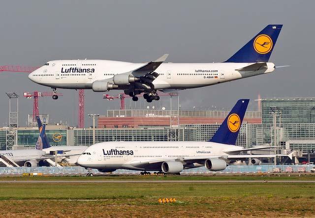 FRAPORT since 1936 // 2 large terminals Main hub of LUFTHANSA German Airlines Serves 264 destinations in 113 countries 57.