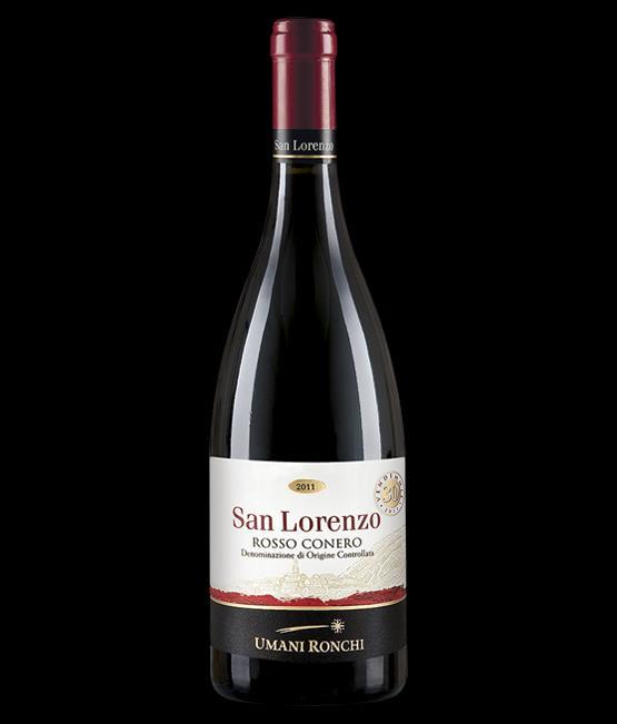 Finishes with a spicy tang 31.95 San Lorenzo, Umani Ronchi A beautifully elegant red from the Adriatic coast of Italy.