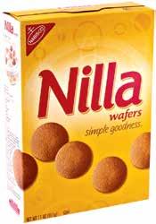 ), Nilla Wafers (11 oz.) or BelVita Breakfast Biscuits (8.
