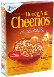 ), Frosted, Fruity or Multigrain (1 oz.) or Honey Nut (1.