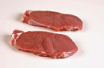 Sirloin Steaks Standard Trim Sirloin V005 1. Position of the three-rib sirloin. 2. Three rib sirloin. Remove all bones using a sheet boning method. Intercostal meat (meat between the ribs) is removed.
