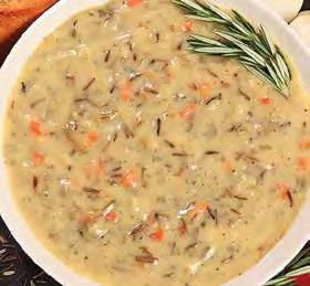 Creamy Chicken & Rice Soup mix adds both white and wild rice to a rich chicken